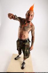 Edgar Revolver Pose With Cigarette